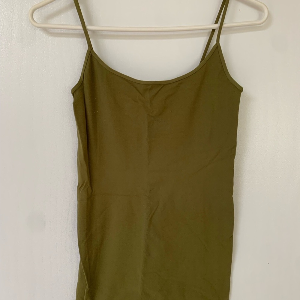 Olive Green Women's Soft Cami Top